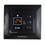 Терморегулятор EASTEC E-34 электронный (Встраиваемый 3,5 кВт)