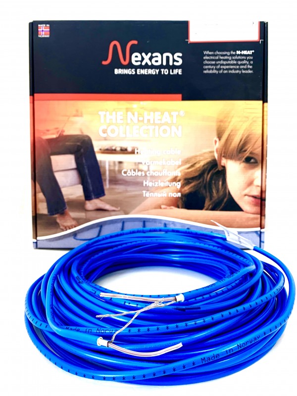 NEXANS TXLP/1R комплекты одножильного нагревательного кабеля с алюминиевым экраном